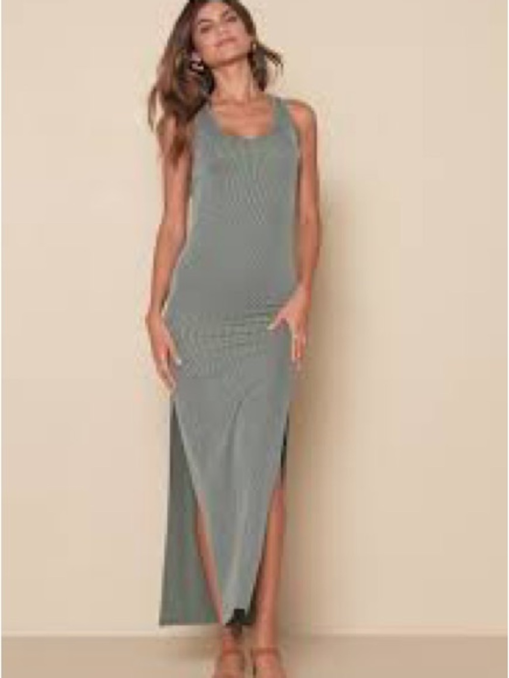 Lulus Joella  Lace Halter Maxi Dress Green maxi dress
Green large